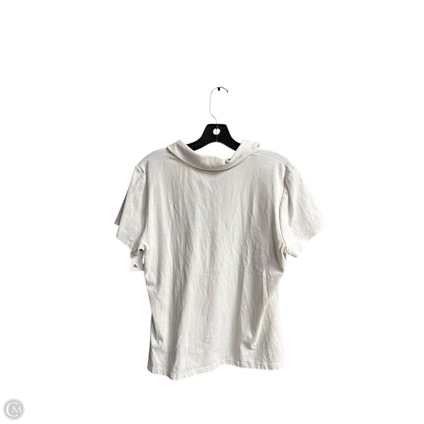 Top Short Sleeve Designer By Lilly Pulitzer In White, Size: Xl