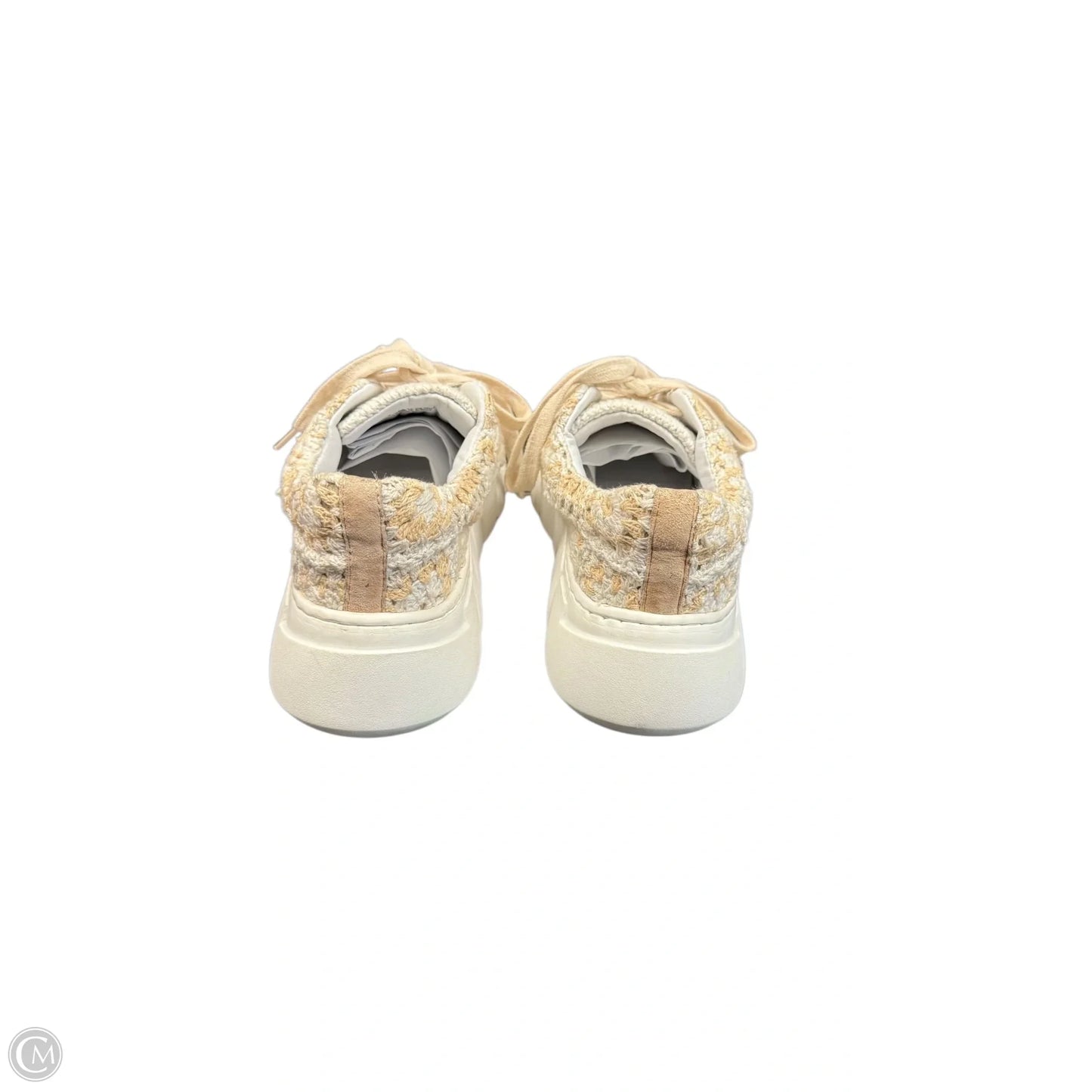 Shoes Sneakers By Free People In Cream, Size: 9