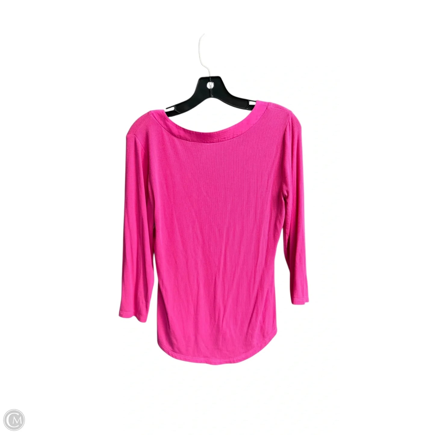 Top Long Sleeve By Anthropologie In Pink, Size: S