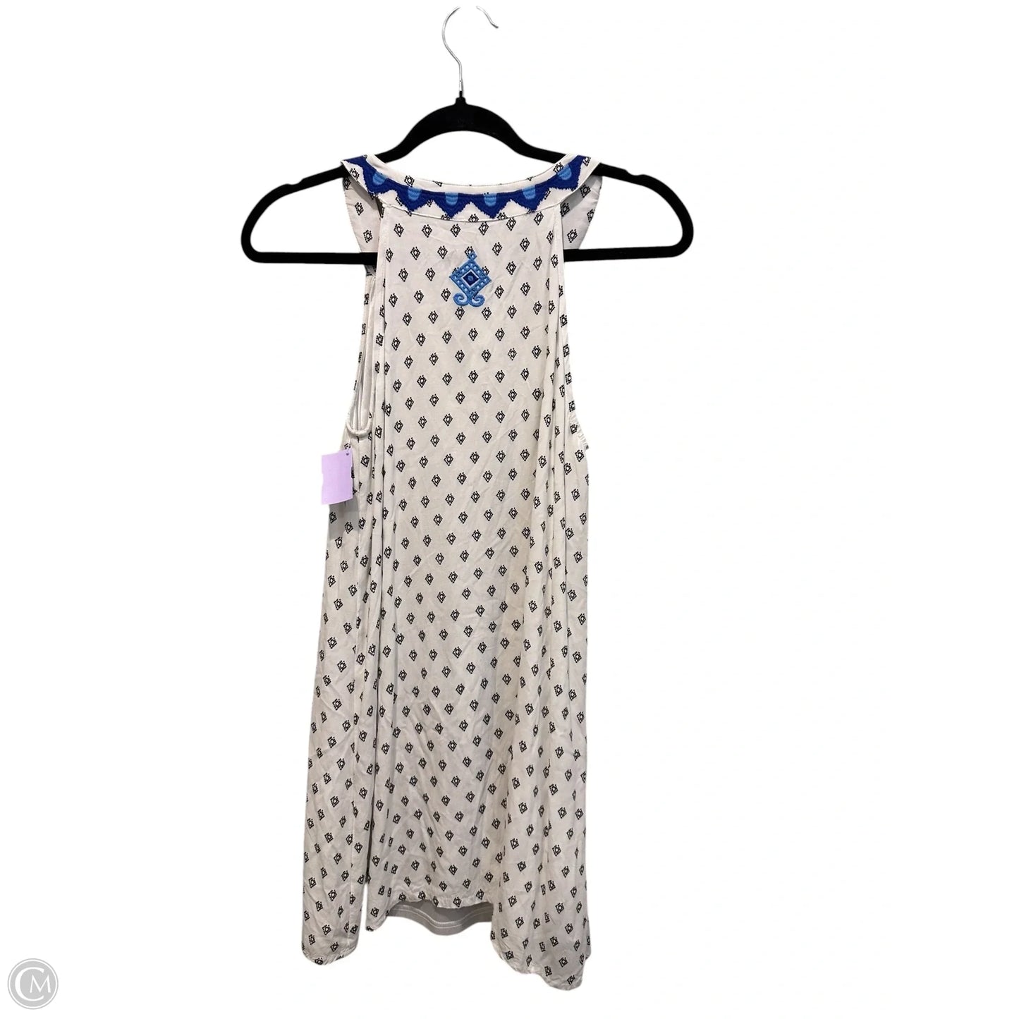 Dress Casual Short By Thml In Blue & White, Size: Xs