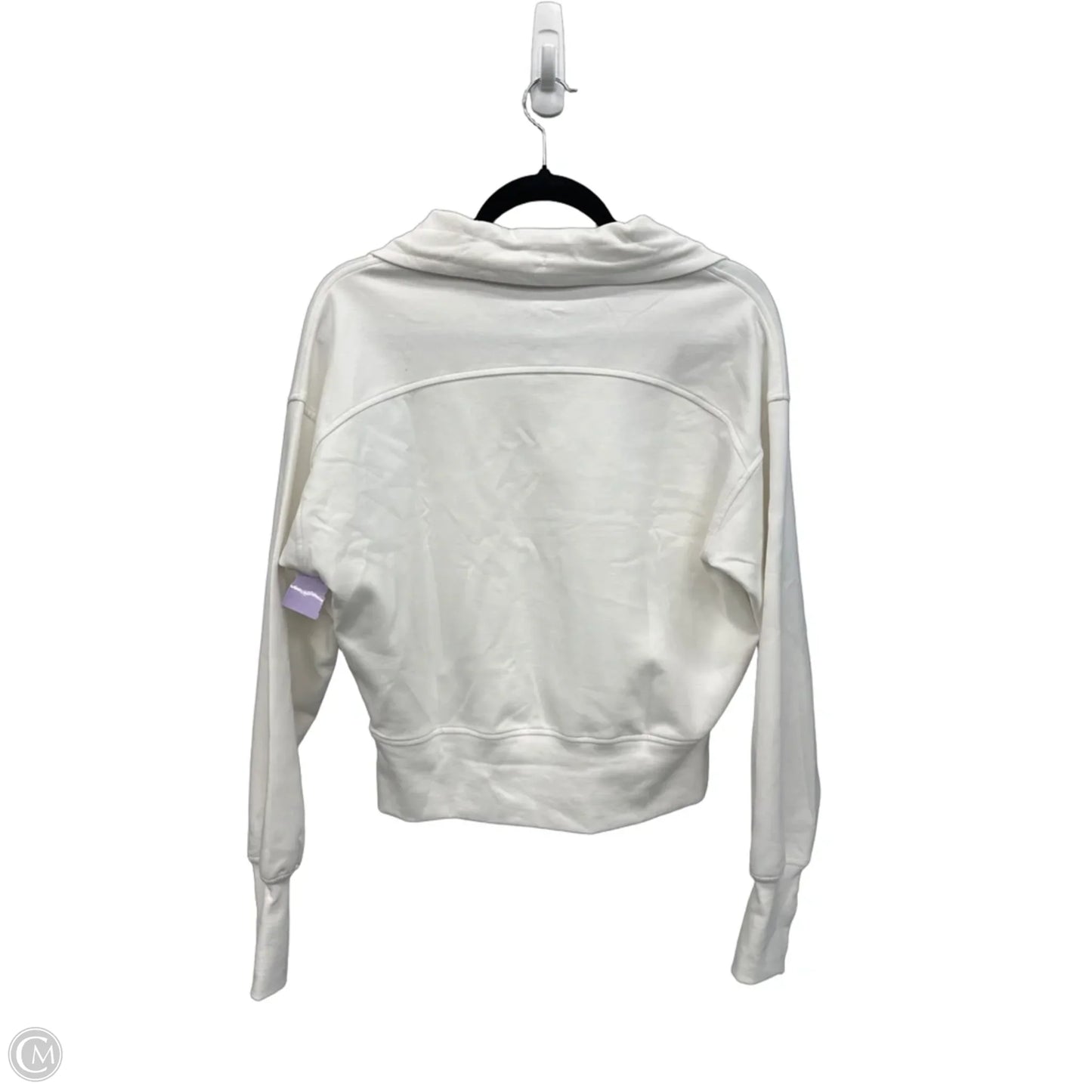Athletic Jacket By Old Navy In White, Size: S
