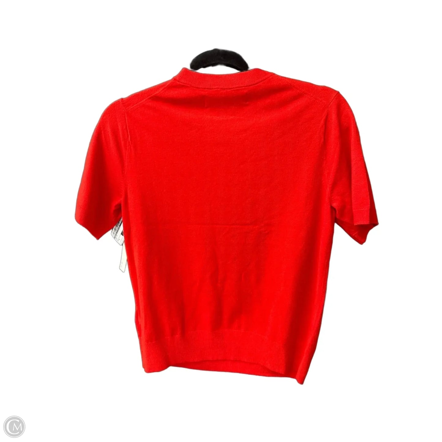 Top Short Sleeve By Amazon Essentials In Red, Size: S