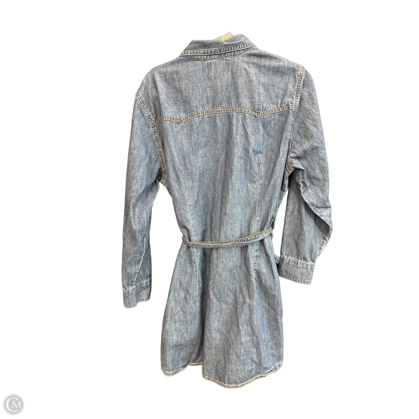 Dress Casual Short By Wrangler In Blue Denim, Size: L