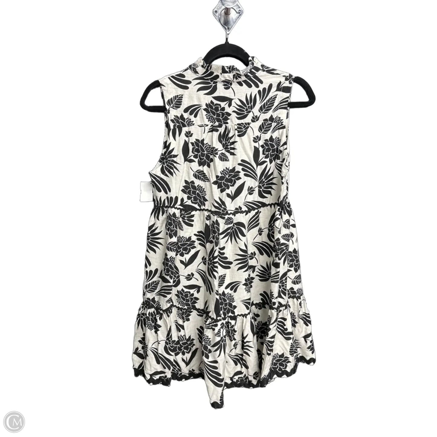 Dress Casual Short By Umgee In Black & White, Size: S