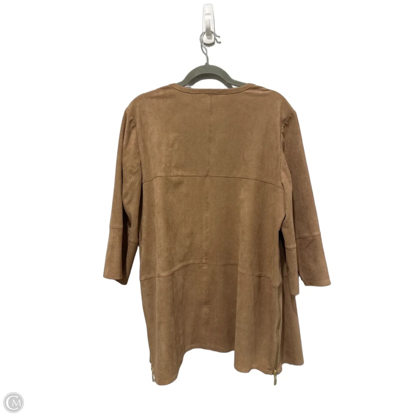Coat Other By Chicos In Brown, Size: L