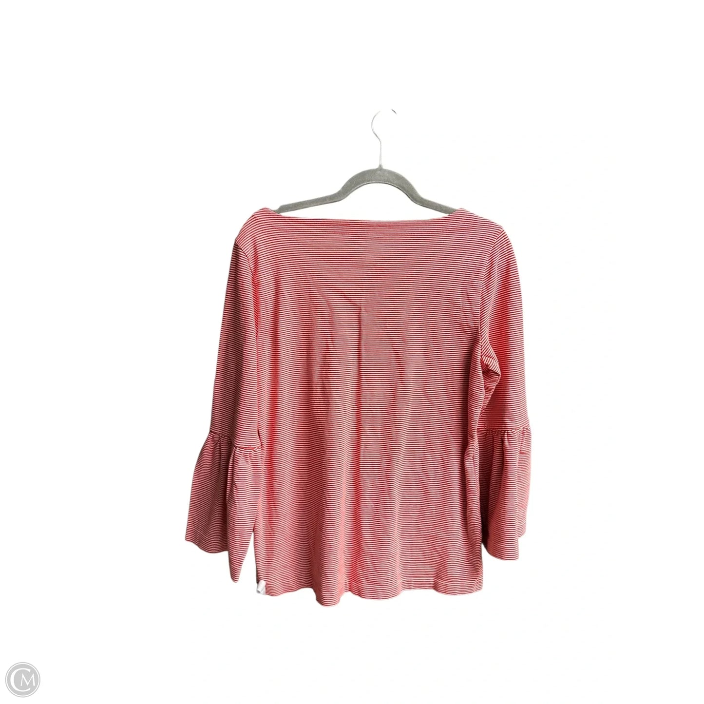 Top Long Sleeve By J. Crew In Striped Pattern, Size: M