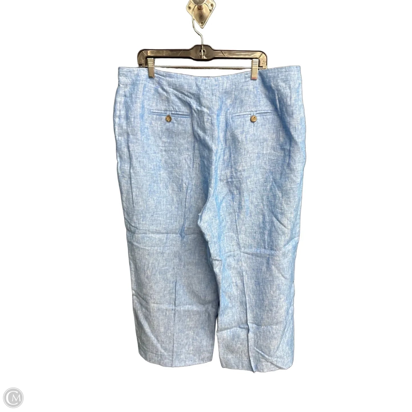 Pants Wide Leg By Boden In Blue, Size: 16