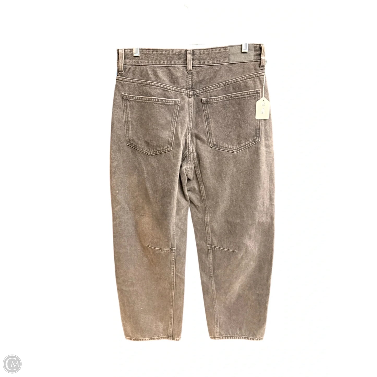 Jeans Straight By Madewell In Black Denim, Size: 2