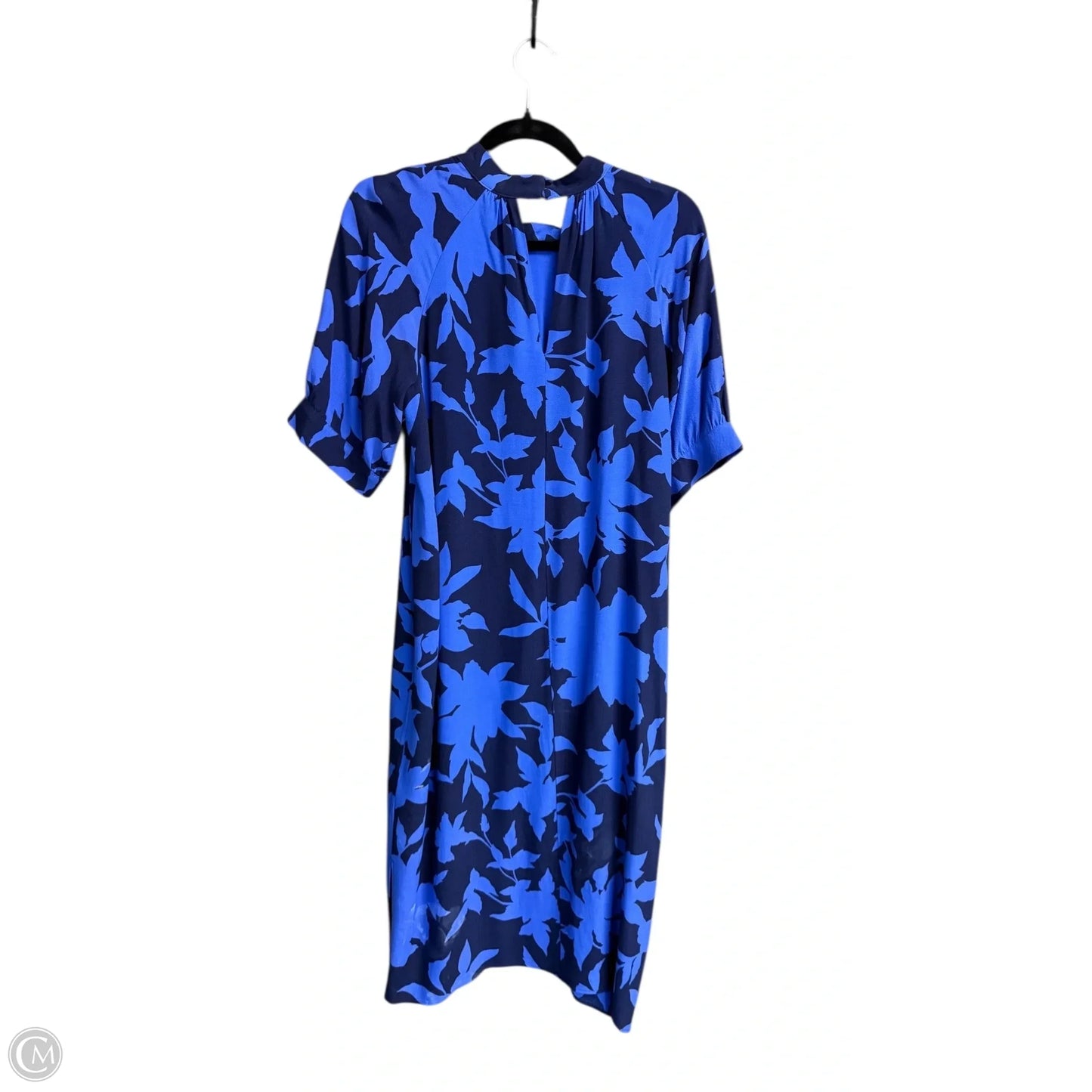 Dress Casual Midi By Anthropologie In Blue, Size: S