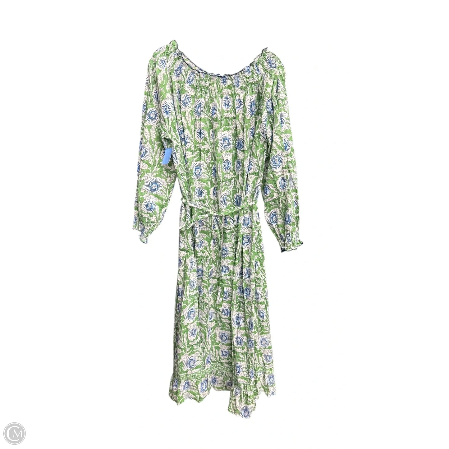 Dress Casual Maxi By Clothes Mentor In Floral Print, Size: L