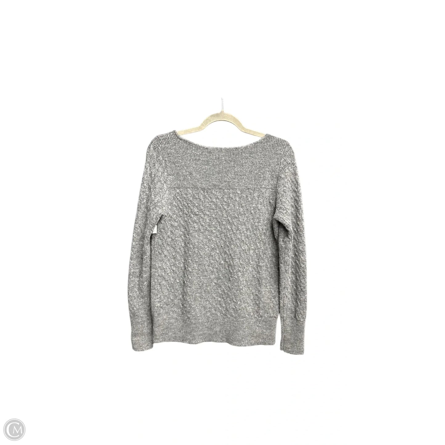 Sweater By Loft In Grey, Size: M