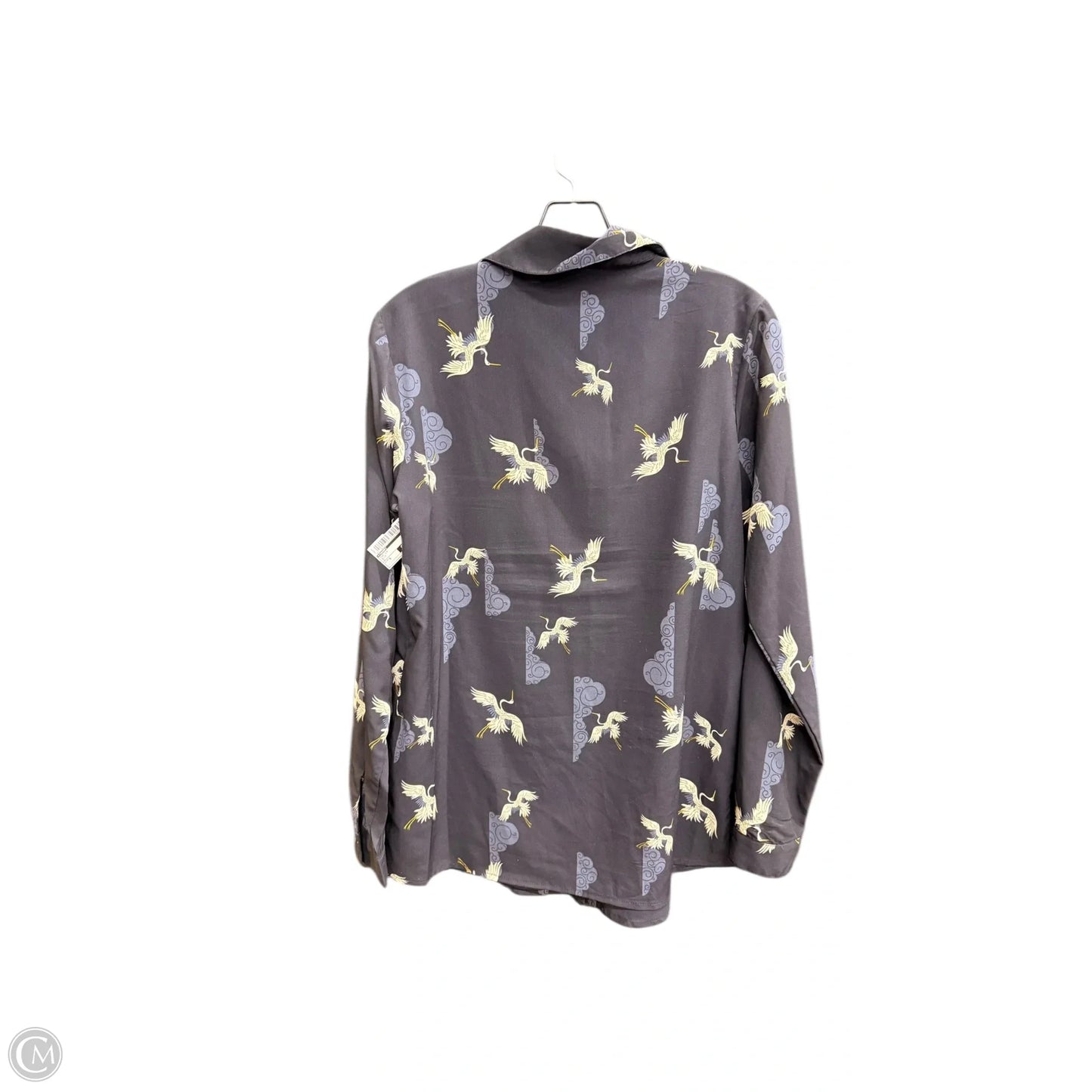 Top Long Sleeve By Tahari In Blue, Size: S