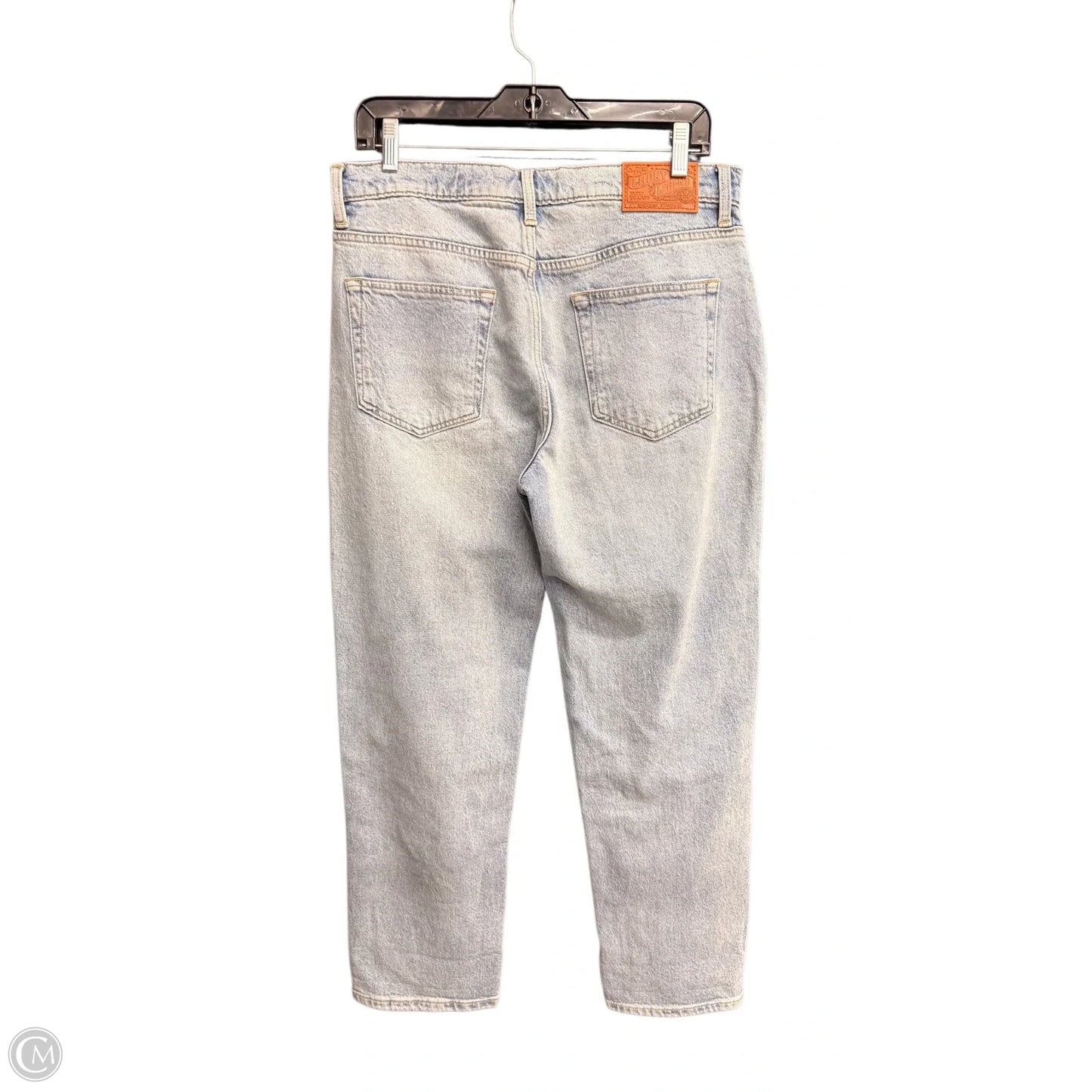 Jeans Straight By Lucky Brand In Blue Denim, Size: 8