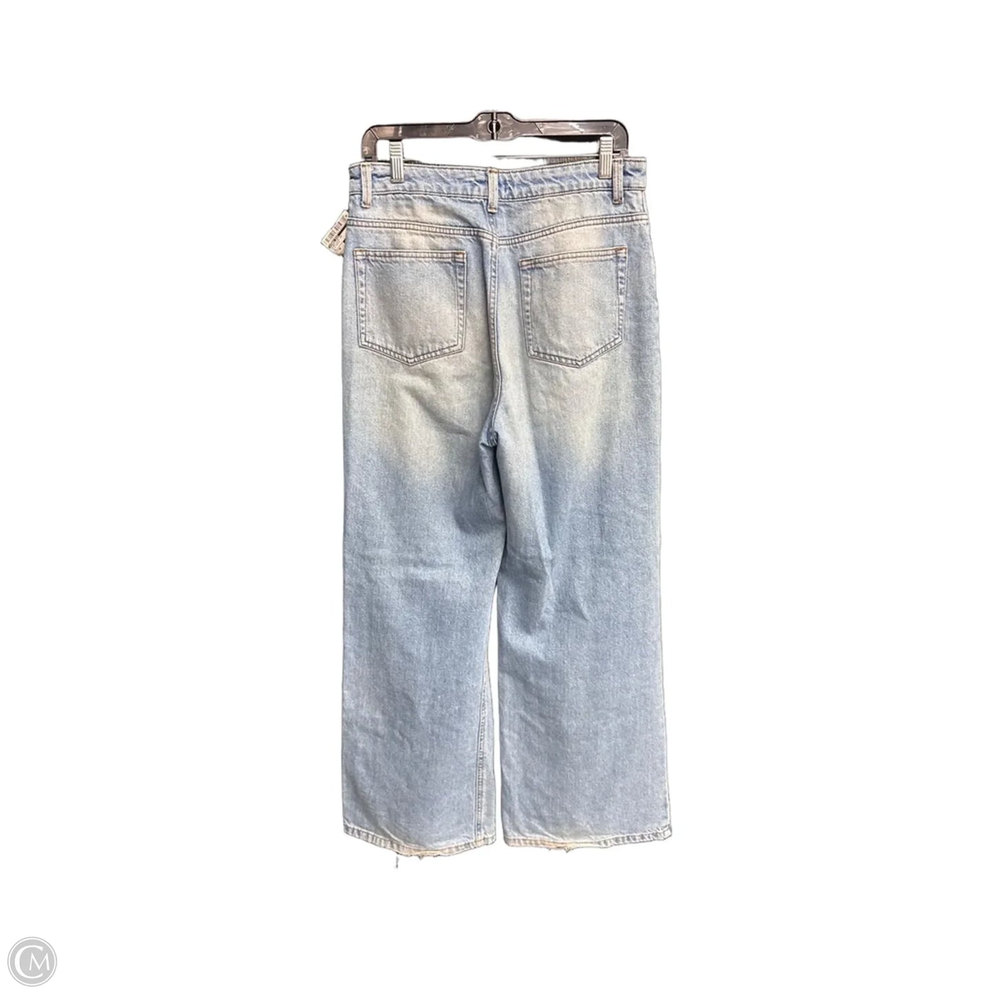 Jeans Wide Leg By Gianni Bini In Blue Denim, Size: 28