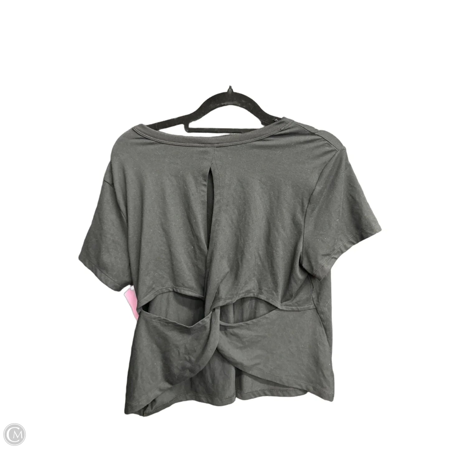 Athletic Top Short Sleeve By Freely In Black, Size: S