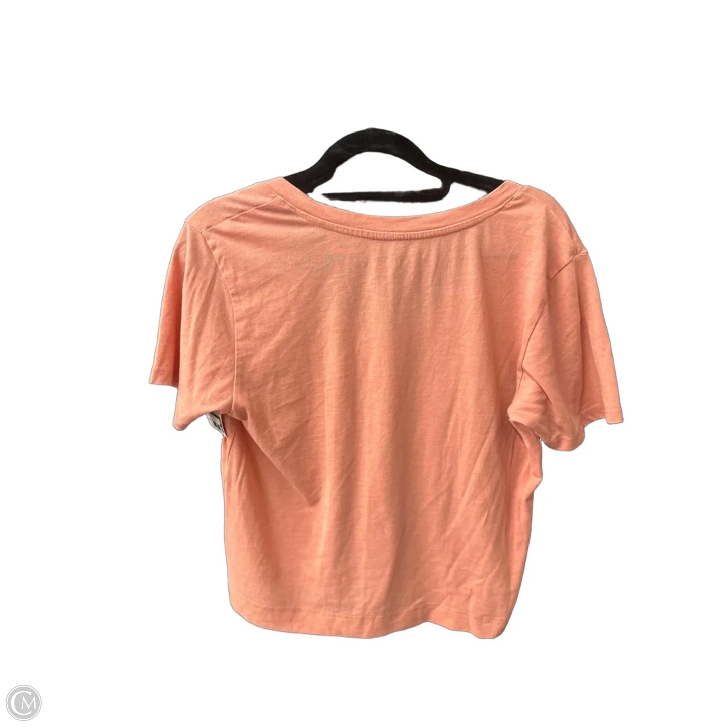 Top Short Sleeve Basic By Z Supply In Coral, Size: S