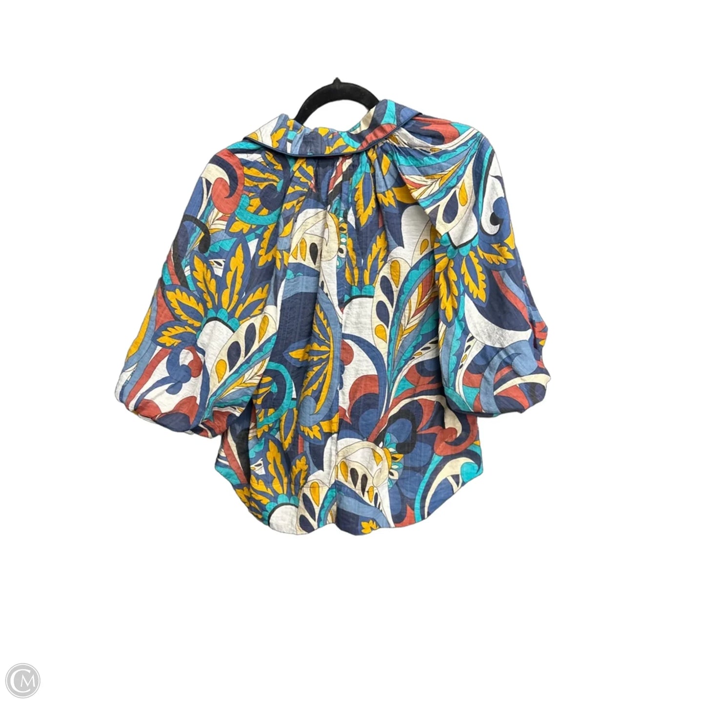 Top 3/4 Sleeve By Gigio In Floral Print, Size: S
