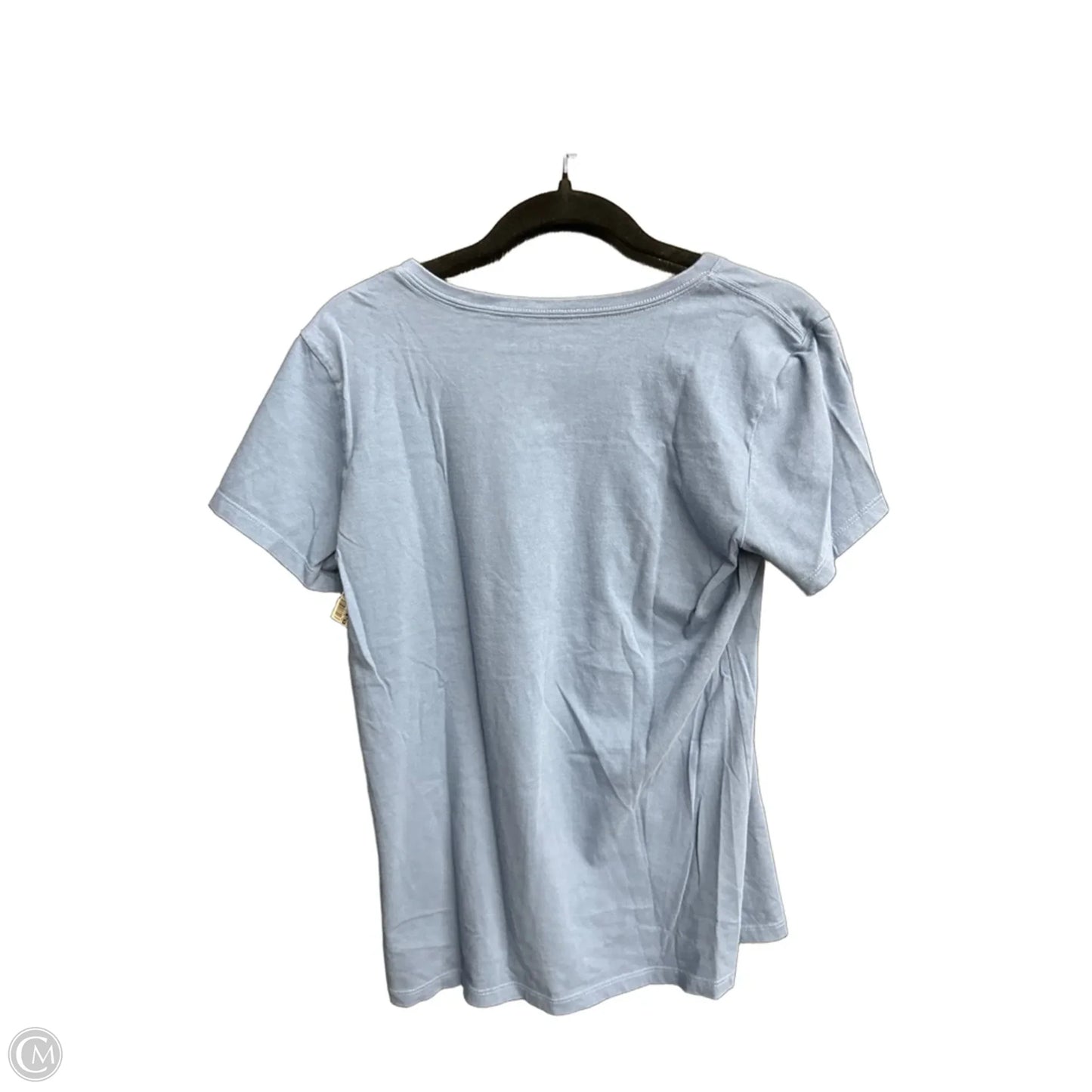Top Short Sleeve By Life Is Good In Blue, Size: M
