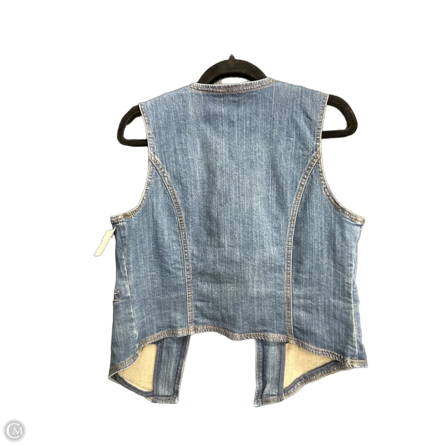 Vest Other By Reba In Blue Denim, Size: S