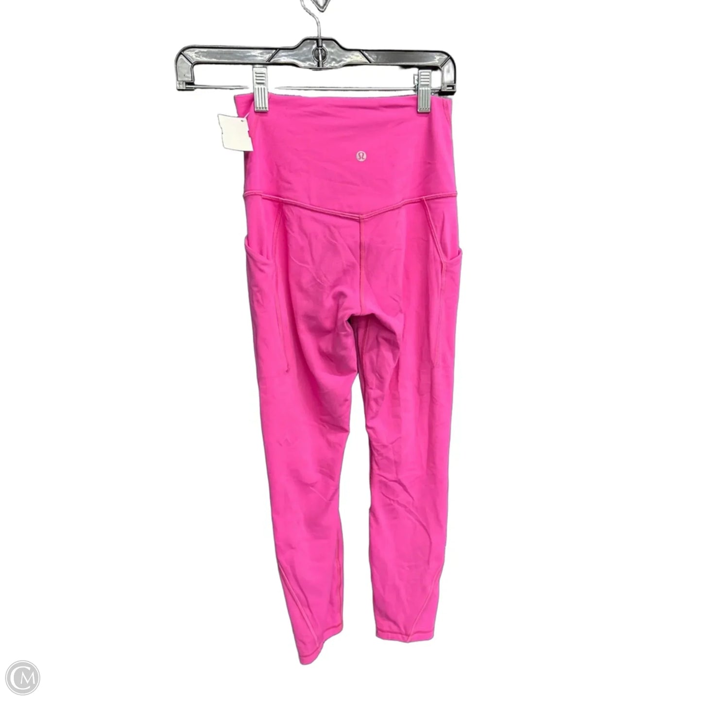 Athletic Leggings By Lululemon In Pink, Size: S