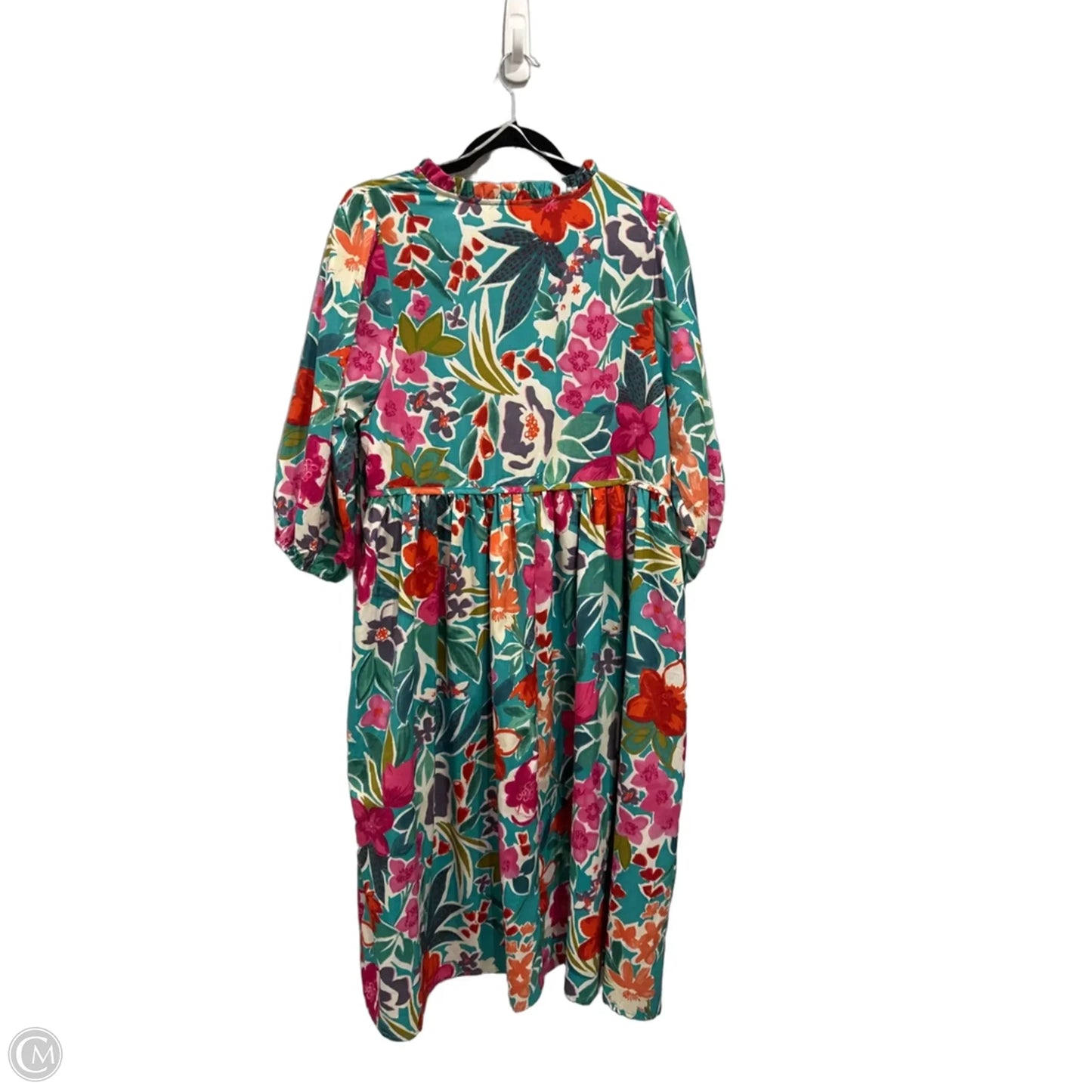 Dress Casual Midi By Umgee In Floral Print, Size: S