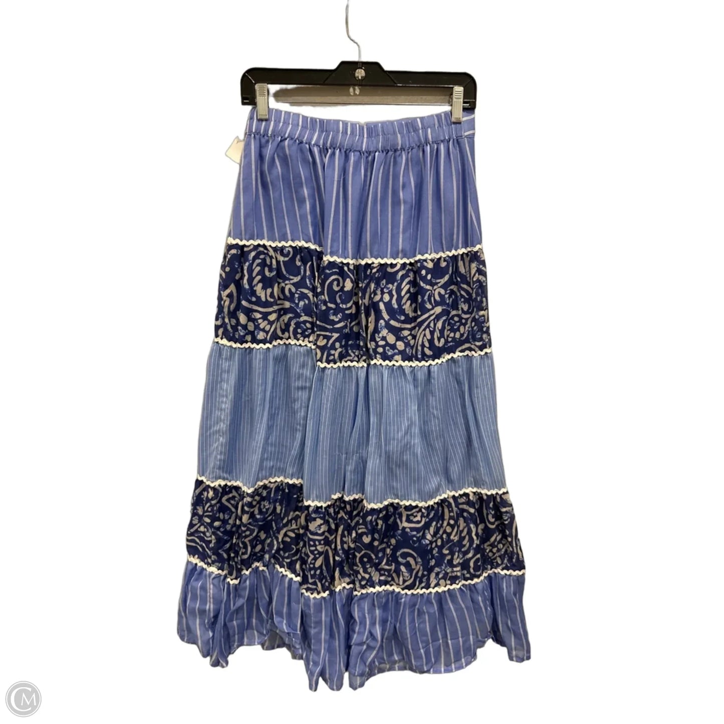 Skirt Maxi By Clothes Mentor In Striped Pattern, Size: 6