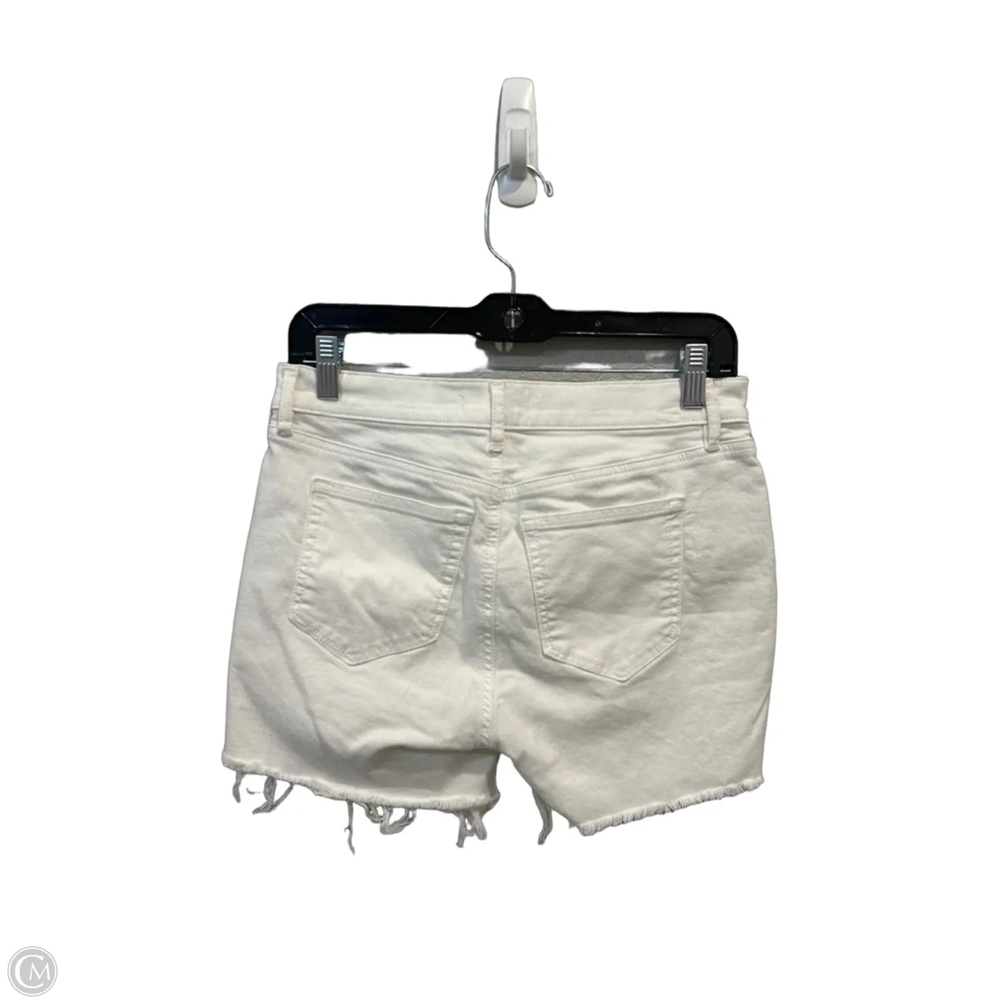 Shorts By Loft In White Denim, Size: 4