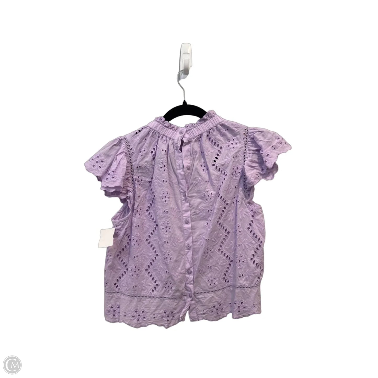 Blouse Sleeveless By Clothes Mentor In Purple, Size: S