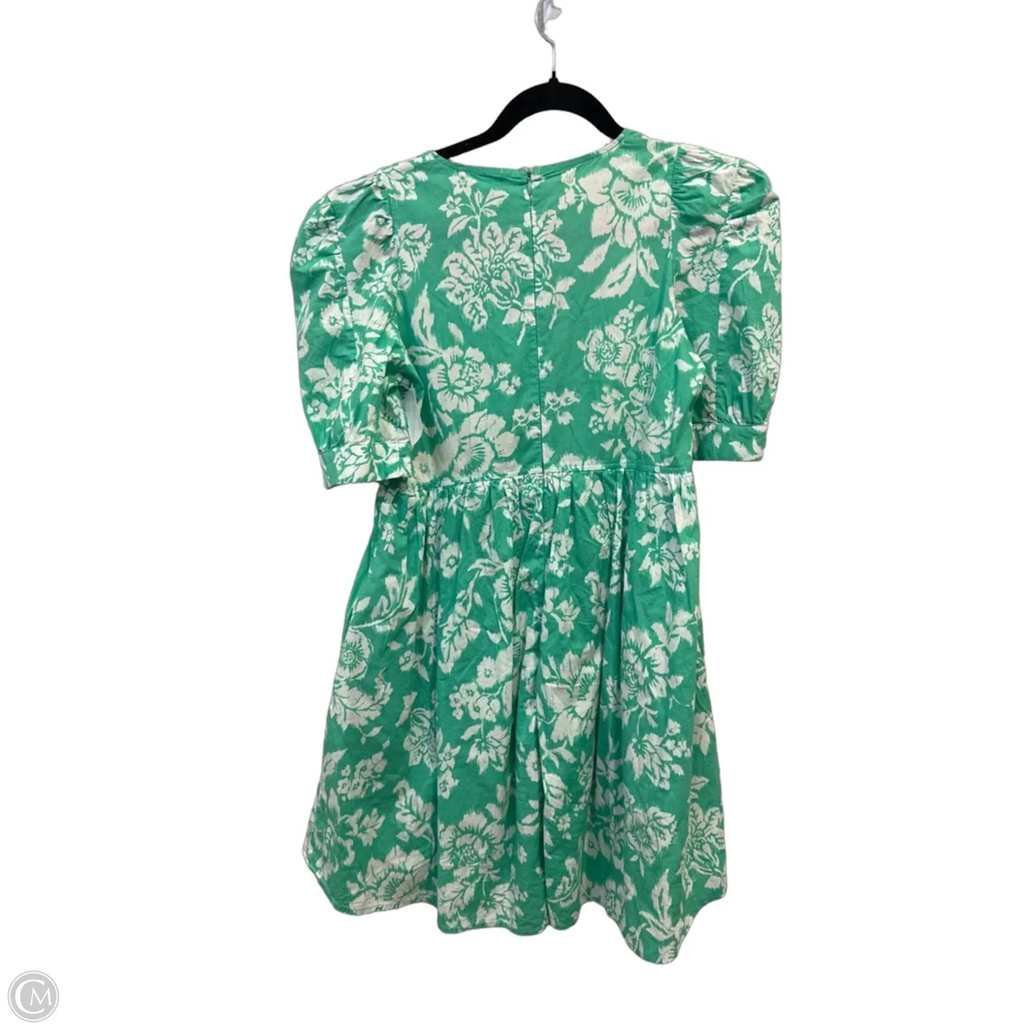Dress Casual Midi By Entro In Green & White, Size: S