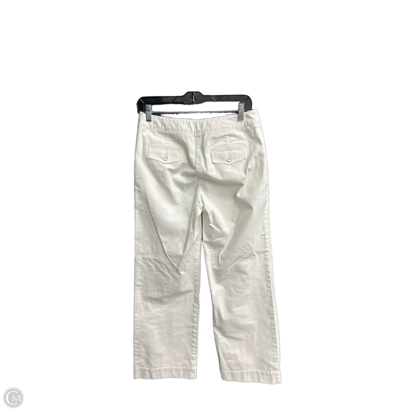 Jeans Wide Leg By Talbots In White, Size: 2