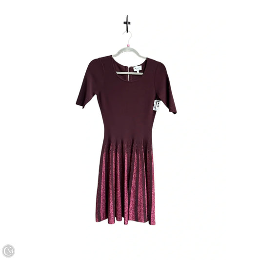 Dress Designer By Milly In Brown & Pink, Size: Sp