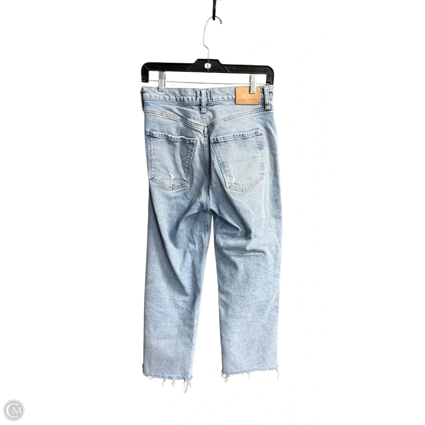 Jeans Straight By Citizens Of Humanity In Blue Denim, Size: 4