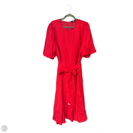 Dress Designer By Kate Spade In Red, Size: Xl