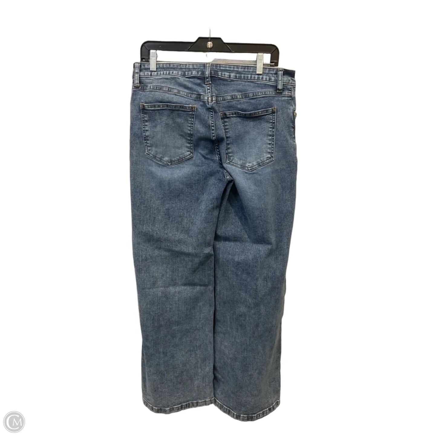 Jeans Wide Leg By Kut In Blue Denim, Size: 10