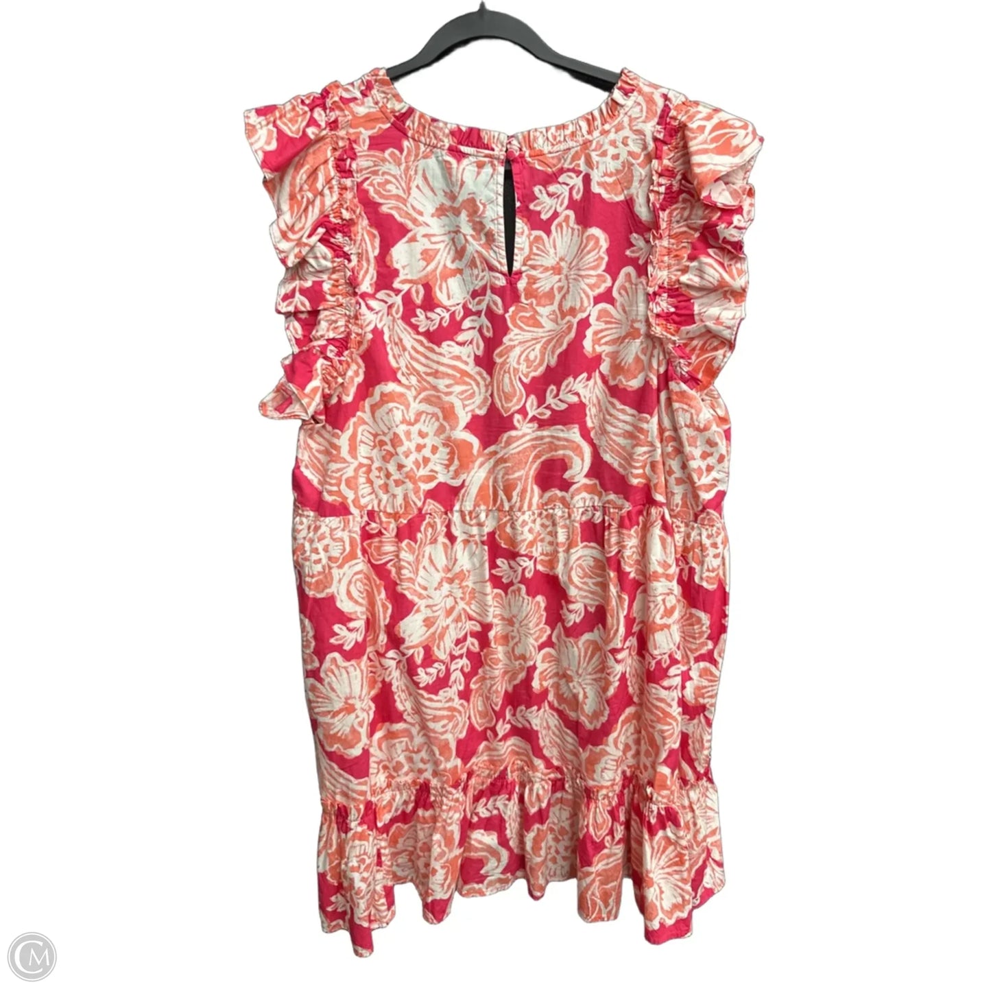 Dress Casual Midi By Crown And Ivy In Floral Print, Size: 3x