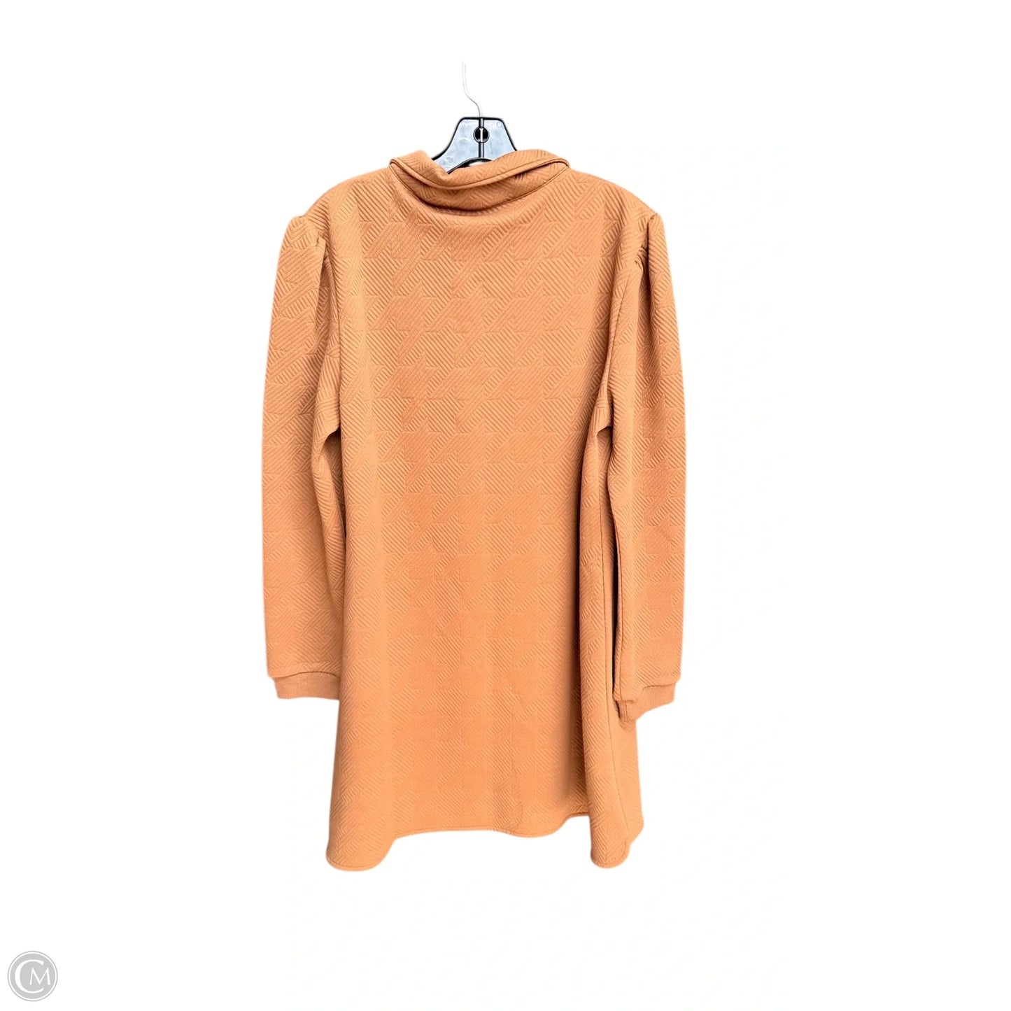 Dress Casual Midi By Clothes Mentor In Brown, Size: L