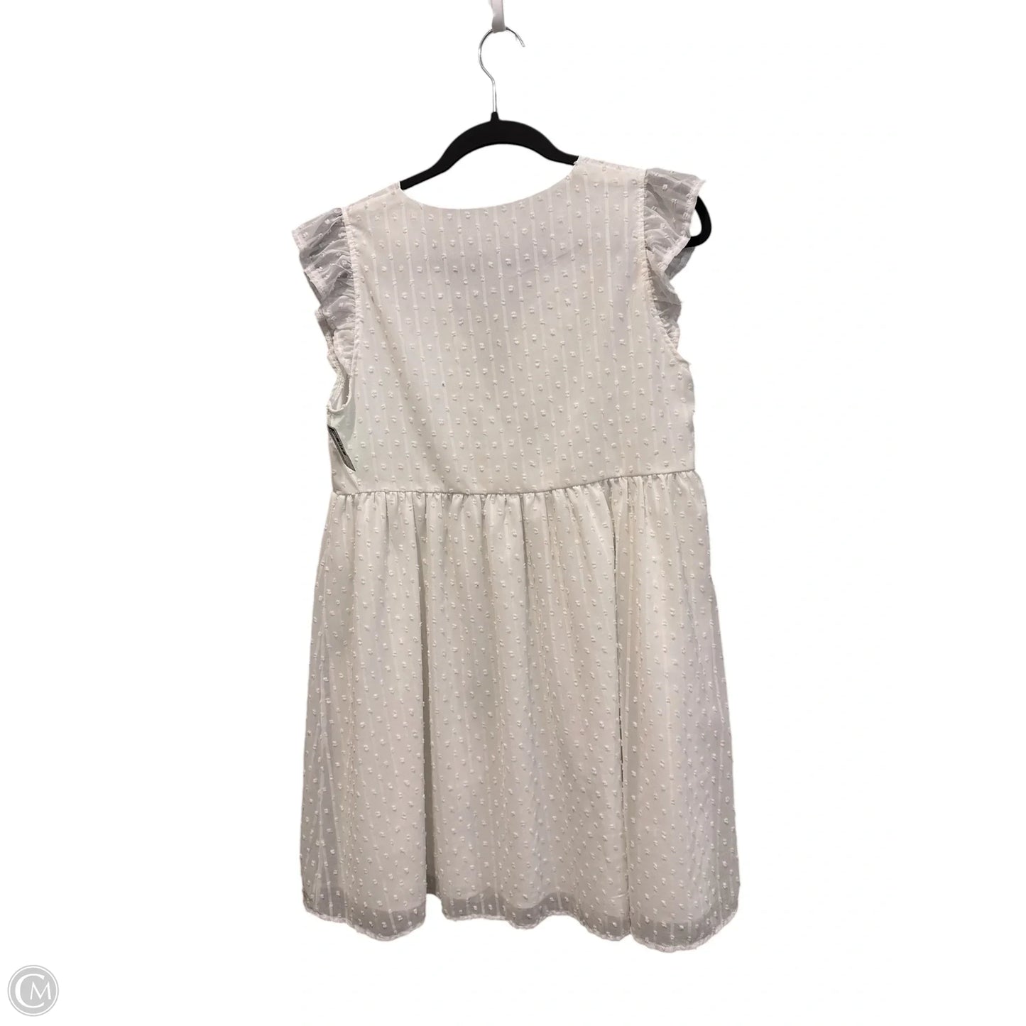 Dress Casual Short By Clothes Mentor In White, Size: S