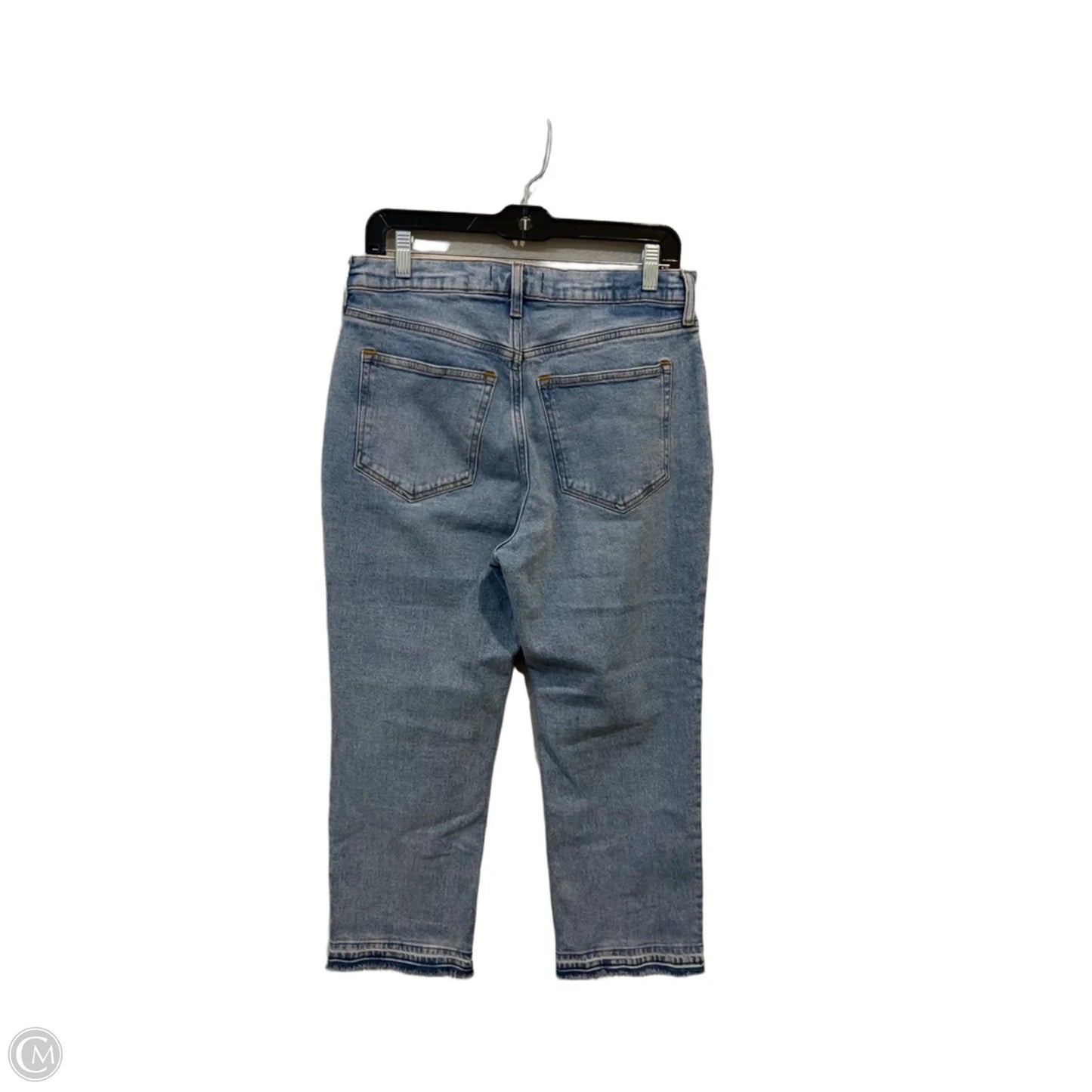 Jeans Straight By Abercrombie And Fitch In Blue Denim, Size: 8