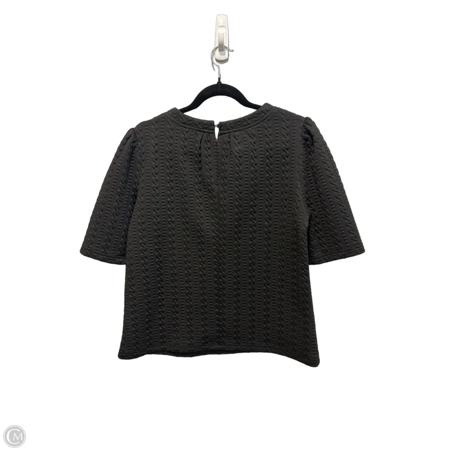 Top Short Sleeve By Voy In Black, Size: S