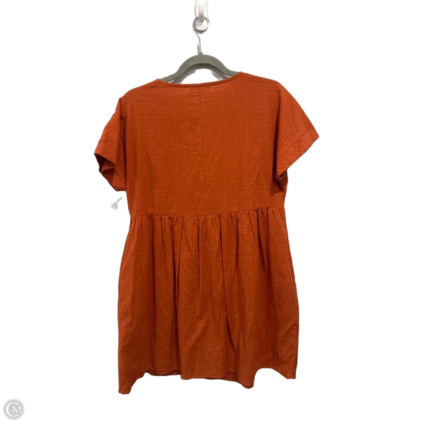Dress Casual Short By Entro In Orange, Size: M