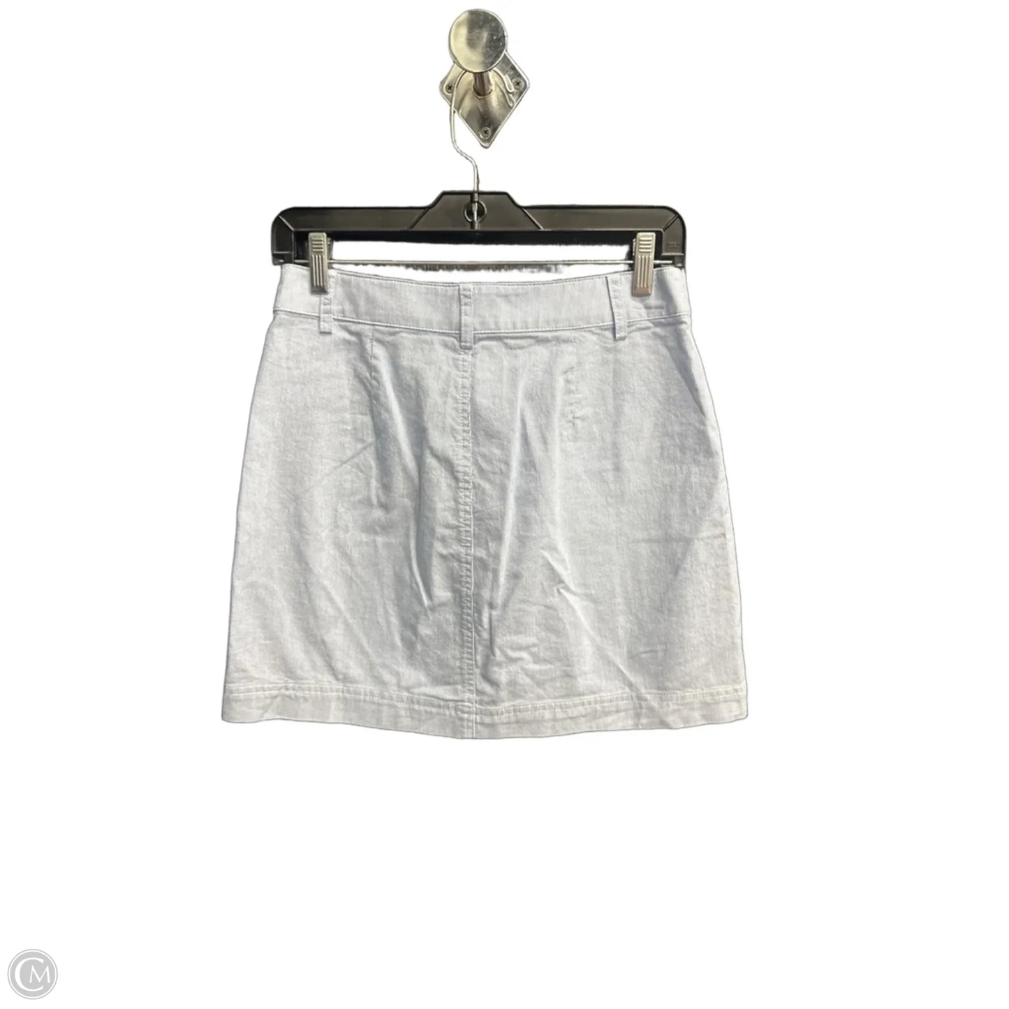 Skirt Mini & Short By J. Crew In Blue & White, Size: 0