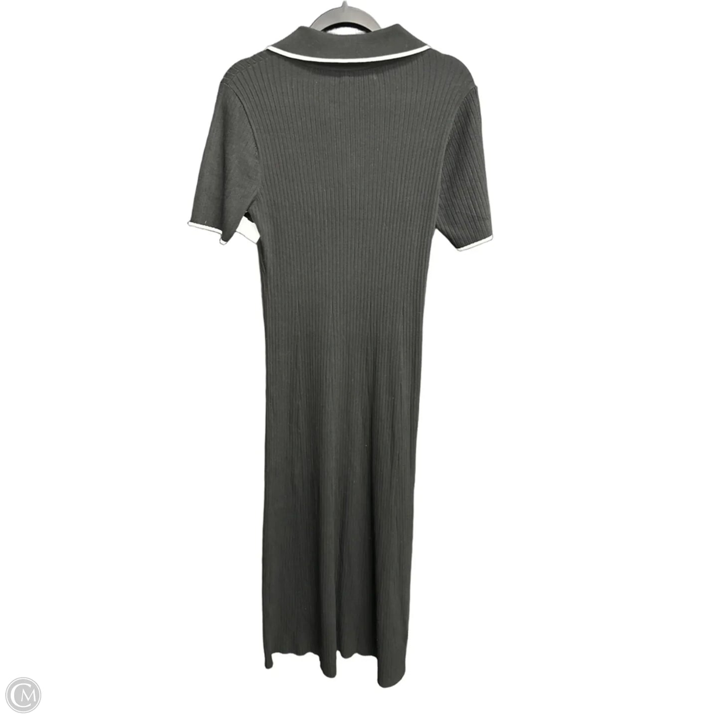 Dress Casual Maxi By Merokeety In Black & White, Size: L