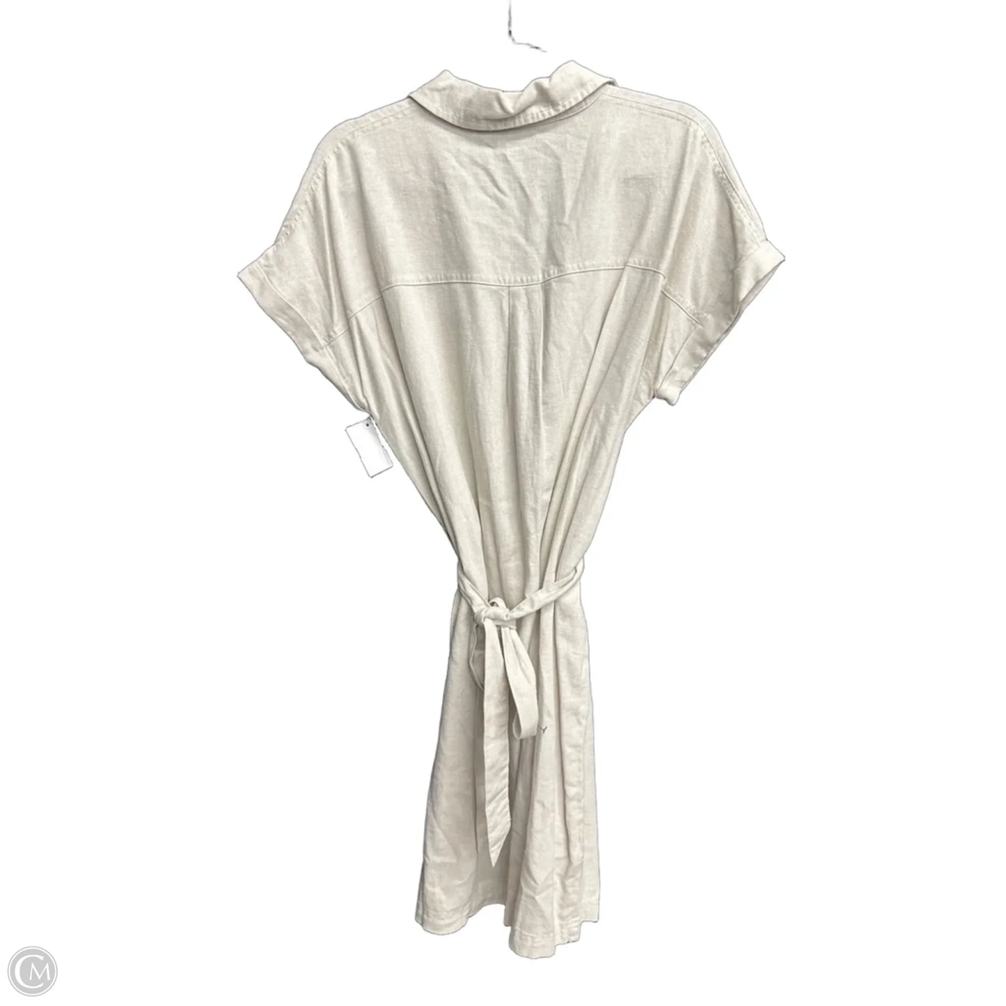 Dress Casual Midi By Sonoma In Beige, Size: M