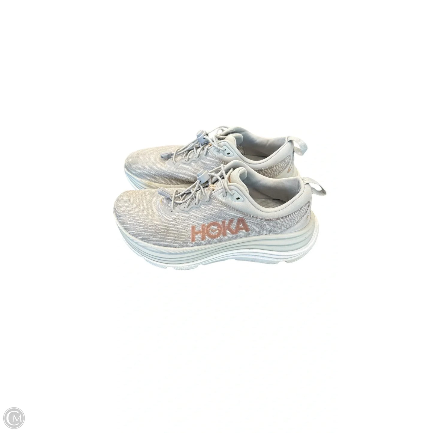 Shoes Athletic By Hoka In Grey, Size: 9.5