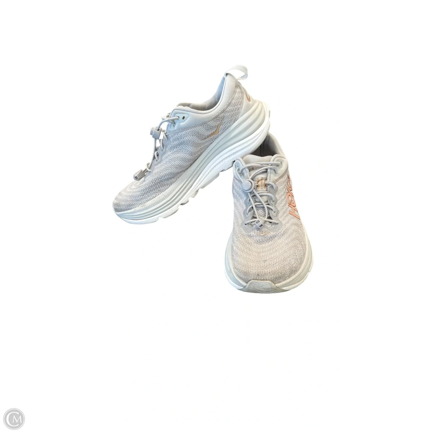 Shoes Athletic By Hoka In Grey, Size: 9.5