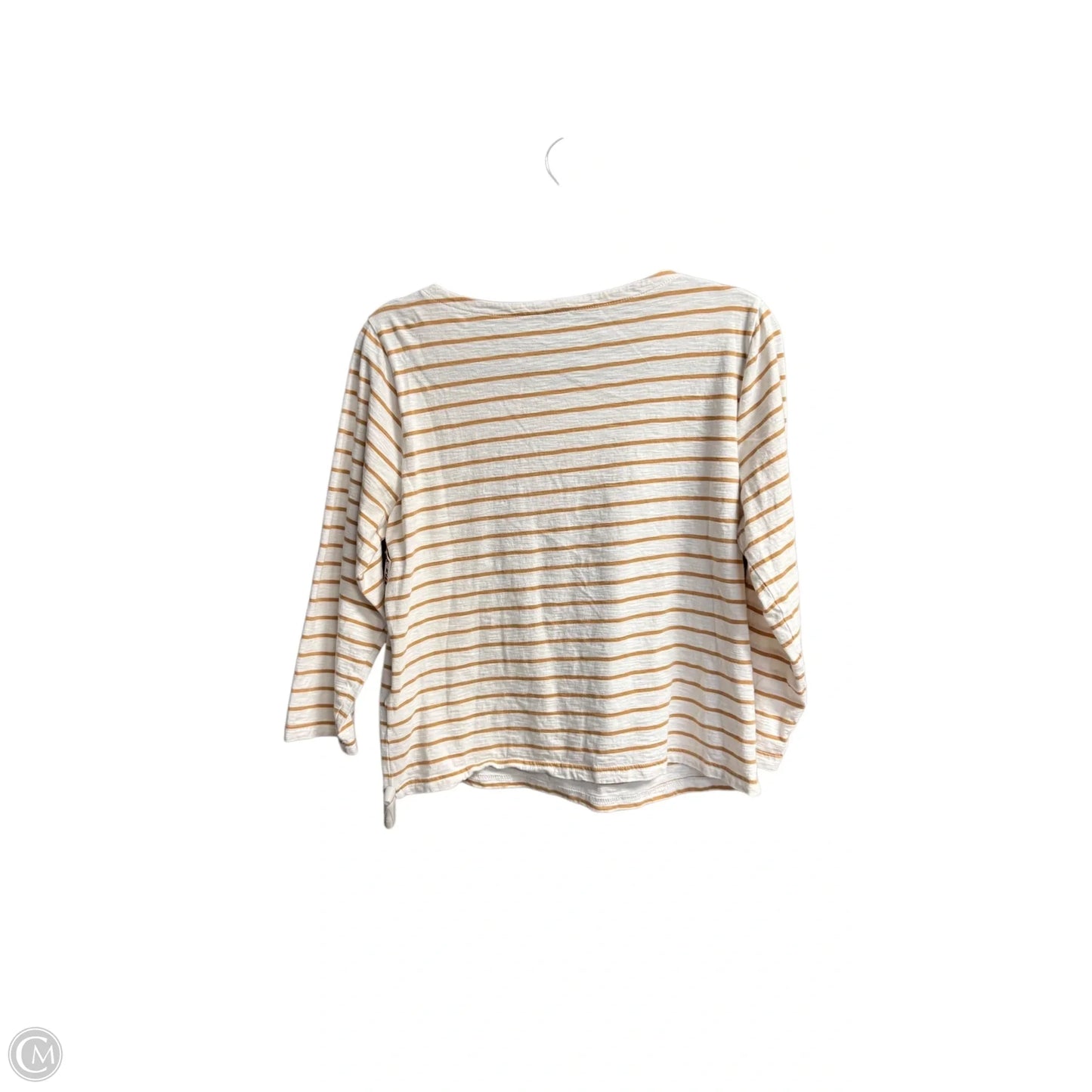 Top Long Sleeve By J. Crew In Striped Pattern, Size: M