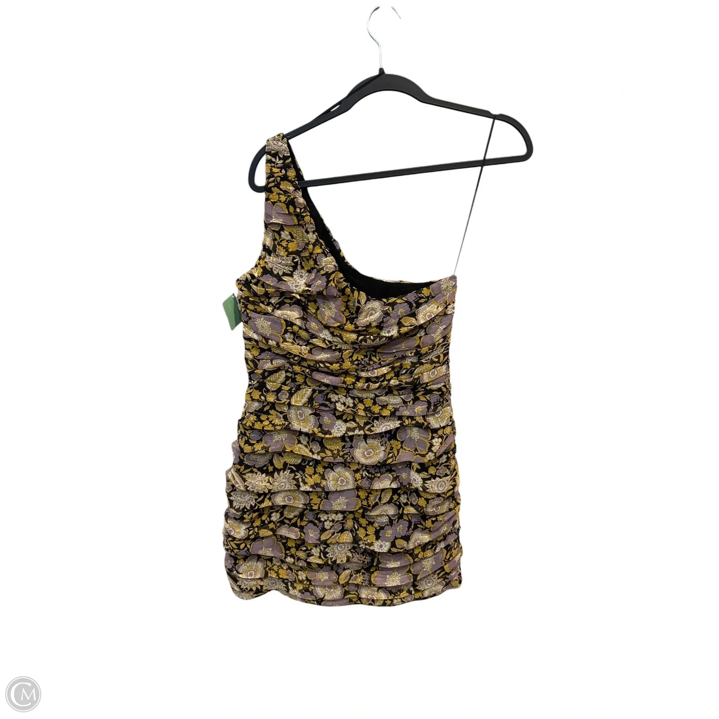 Dress Casual Short By Zara In Yellow, Size: M
