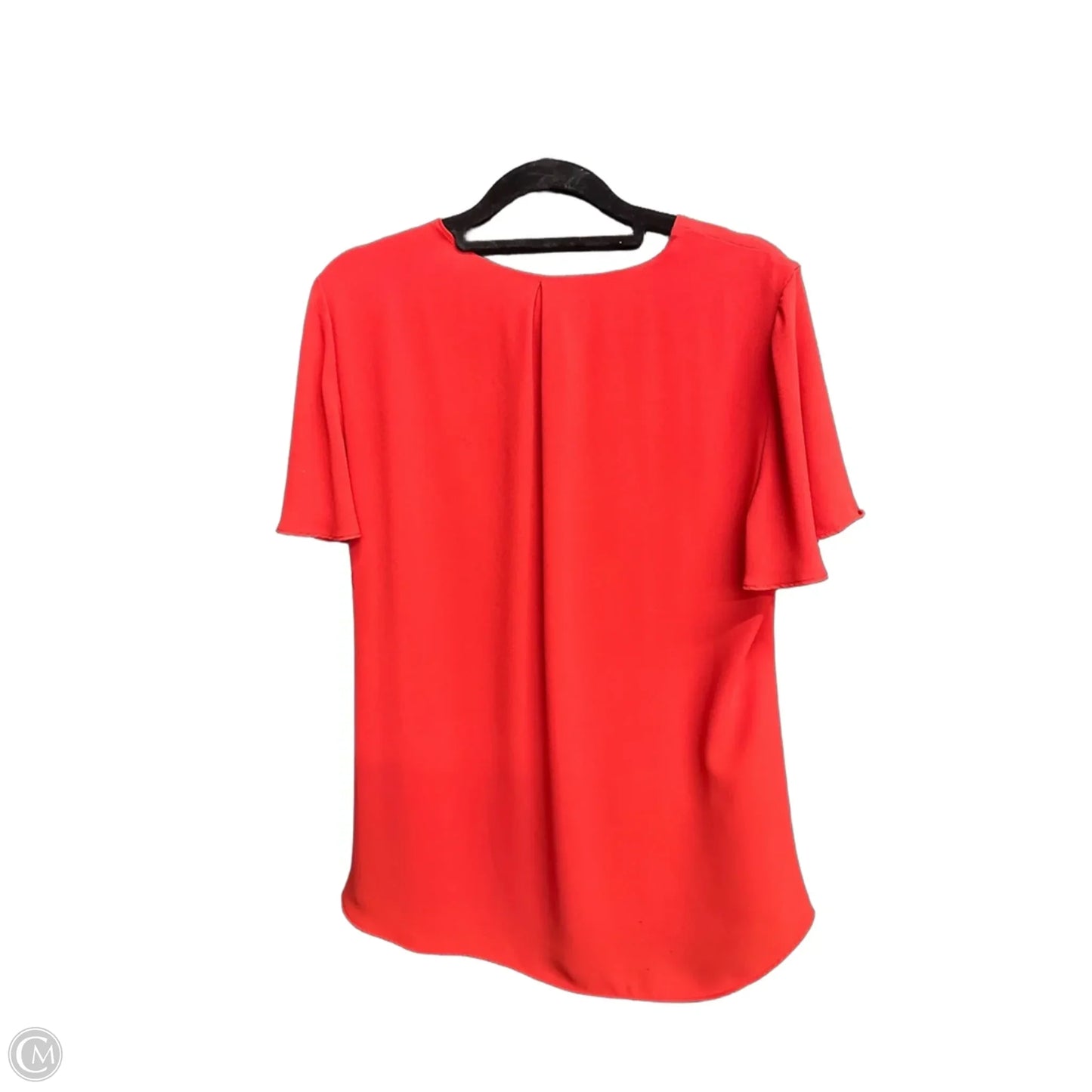 Top Short Sleeve By White House Black Market In Red, Size: S