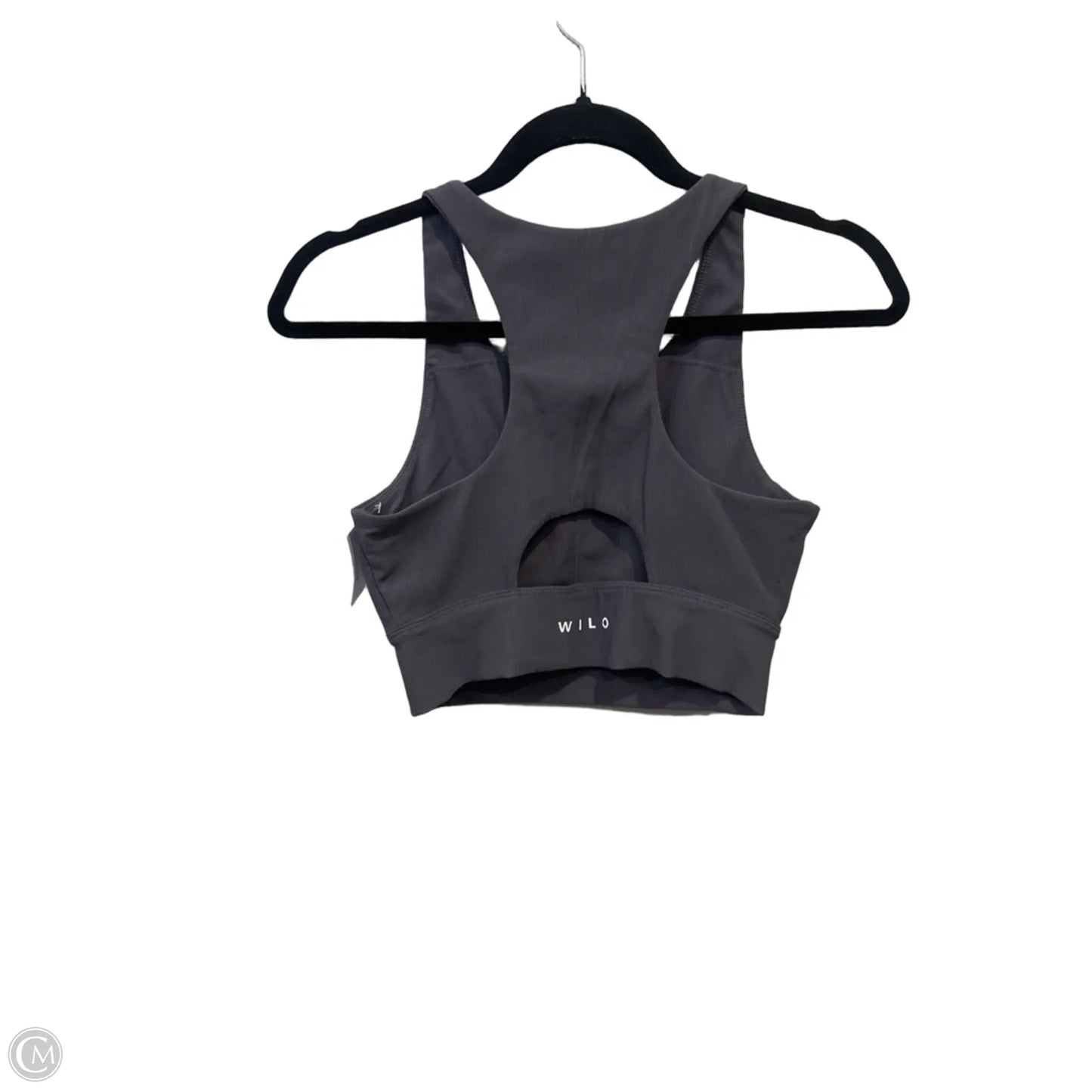 Athletic Bra By Wilo In Grey, Size: M