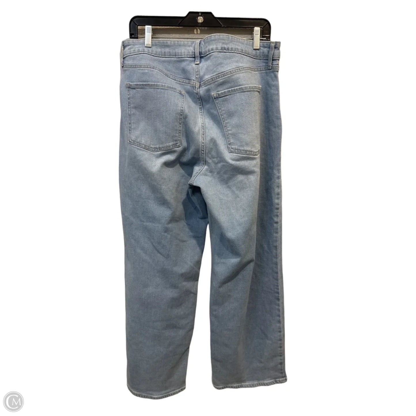 Jeans Wide Leg By Old Navy In Blue Denim, Size: 14